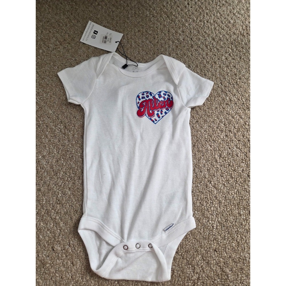 Josh allen baby boy bodysuit 6-9 mos
